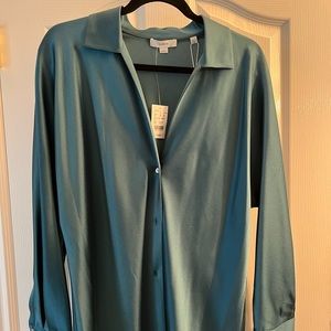 NWT Vince silk blouse
